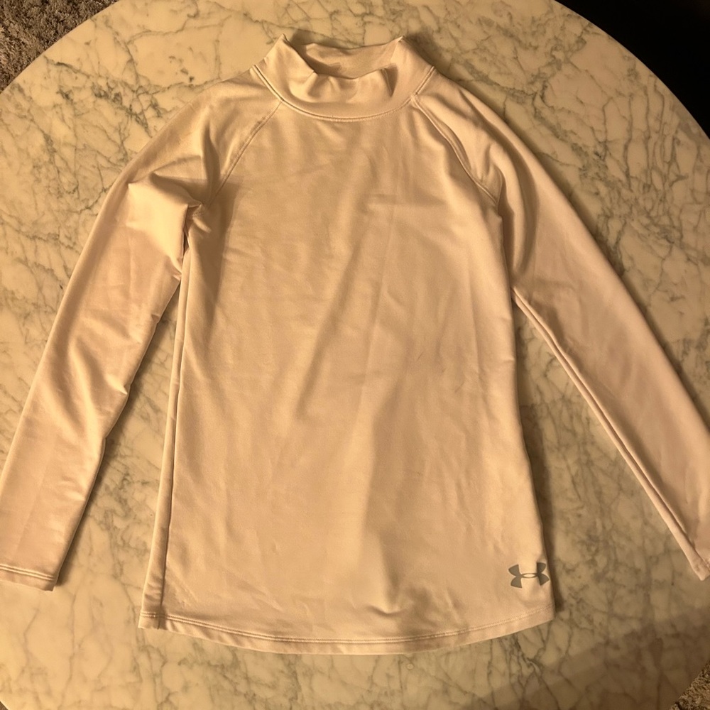 Under Armour Kids Long Sleeve Shirt - white